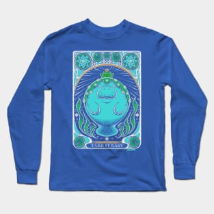 Take It Easy Manatee Long Sleeve T-Shirt